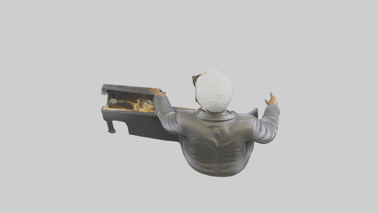 3D model Rattlesnake Tail VR / AR / low-poly