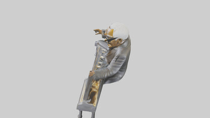 3D model Rattlesnake Tail VR / AR / low-poly