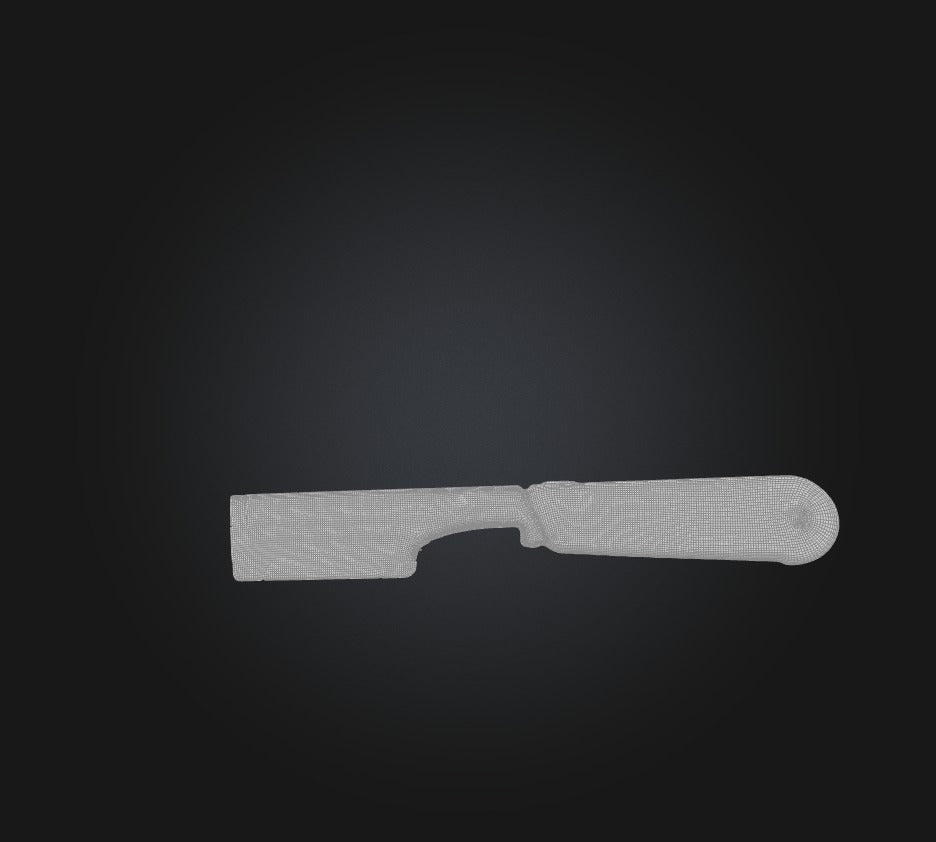 3D model razor VR / AR / low-poly