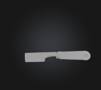 3D model razor VR / AR / low-poly