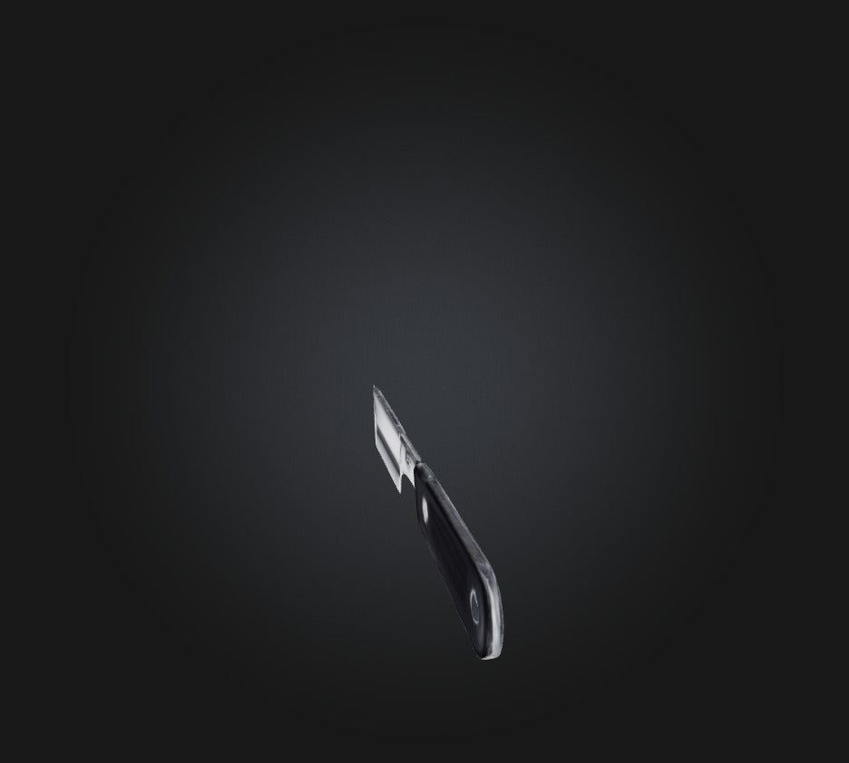 3D model razor VR / AR / low-poly