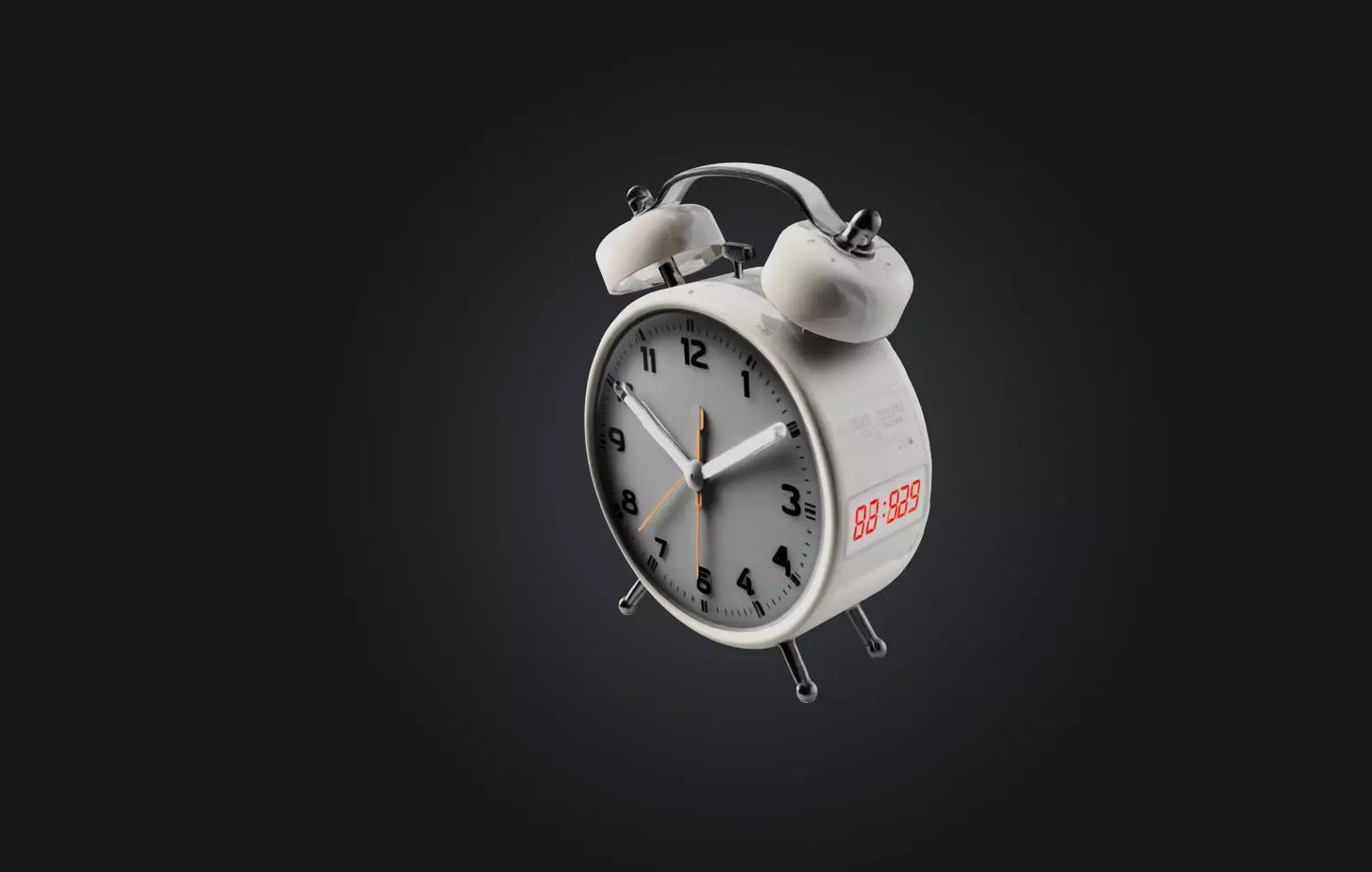 3D model Realistic Alarm Clock VR / AR / low-poly