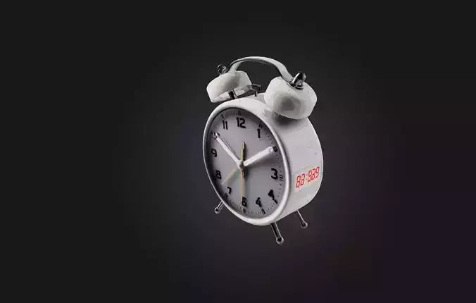3D model Realistic Alarm Clock VR / AR / low-poly