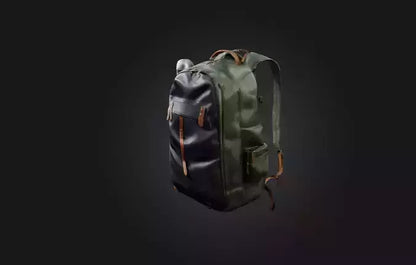 3D model Realistic Backpack VR / AR / low-poly
