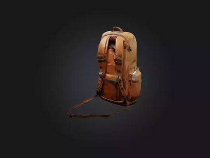 3D model Realistic Backpack Model VR / AR / low-poly