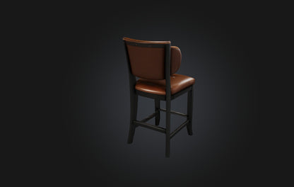 3D model Realistic Bar Stool VR / AR / low-poly