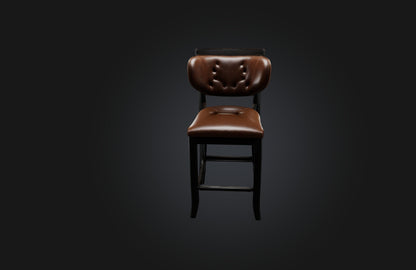 3D model Realistic Bar Stool VR / AR / low-poly