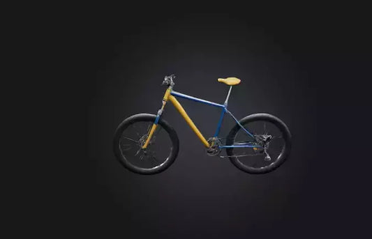3D model Realistic Bicycle VR / AR / low-poly
