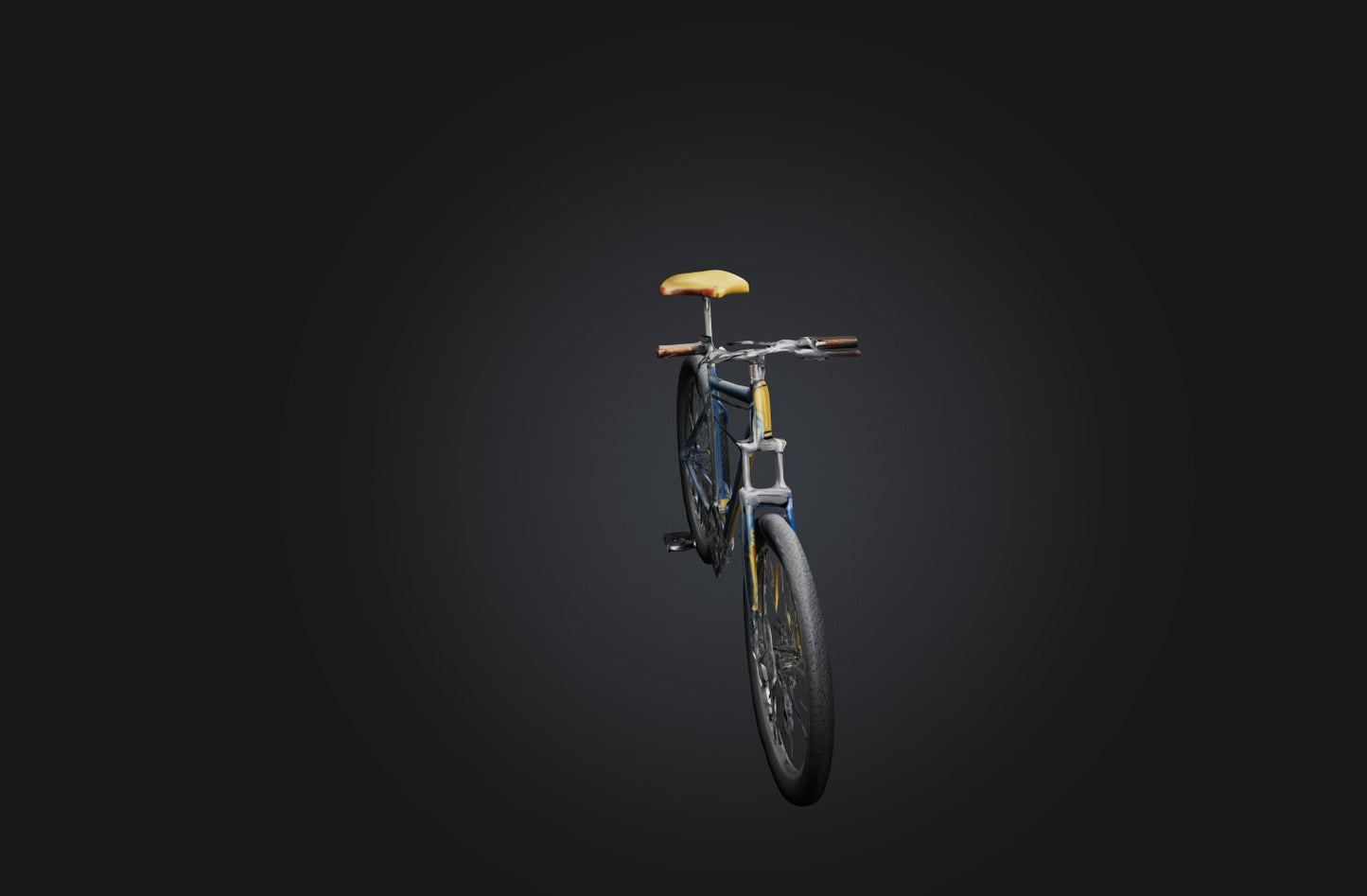 3D model Realistic Bicycle VR / AR / low-poly