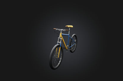 3D model Realistic Bicycle VR / AR / low-poly