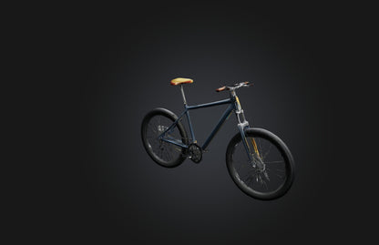 3D model Realistic Bicycle VR / AR / low-poly