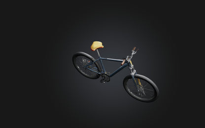 3D model Realistic Bicycle VR / AR / low-poly
