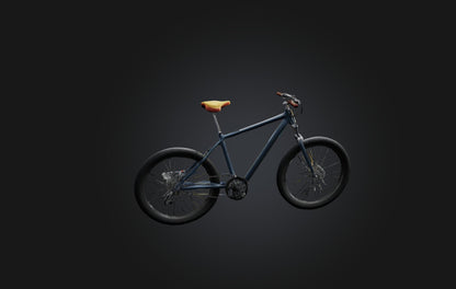 3D model Realistic Bicycle VR / AR / low-poly