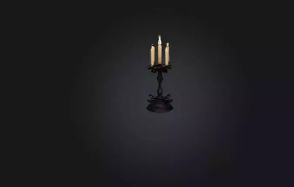 3D model Realistic Candle Holder VR / AR / low-poly