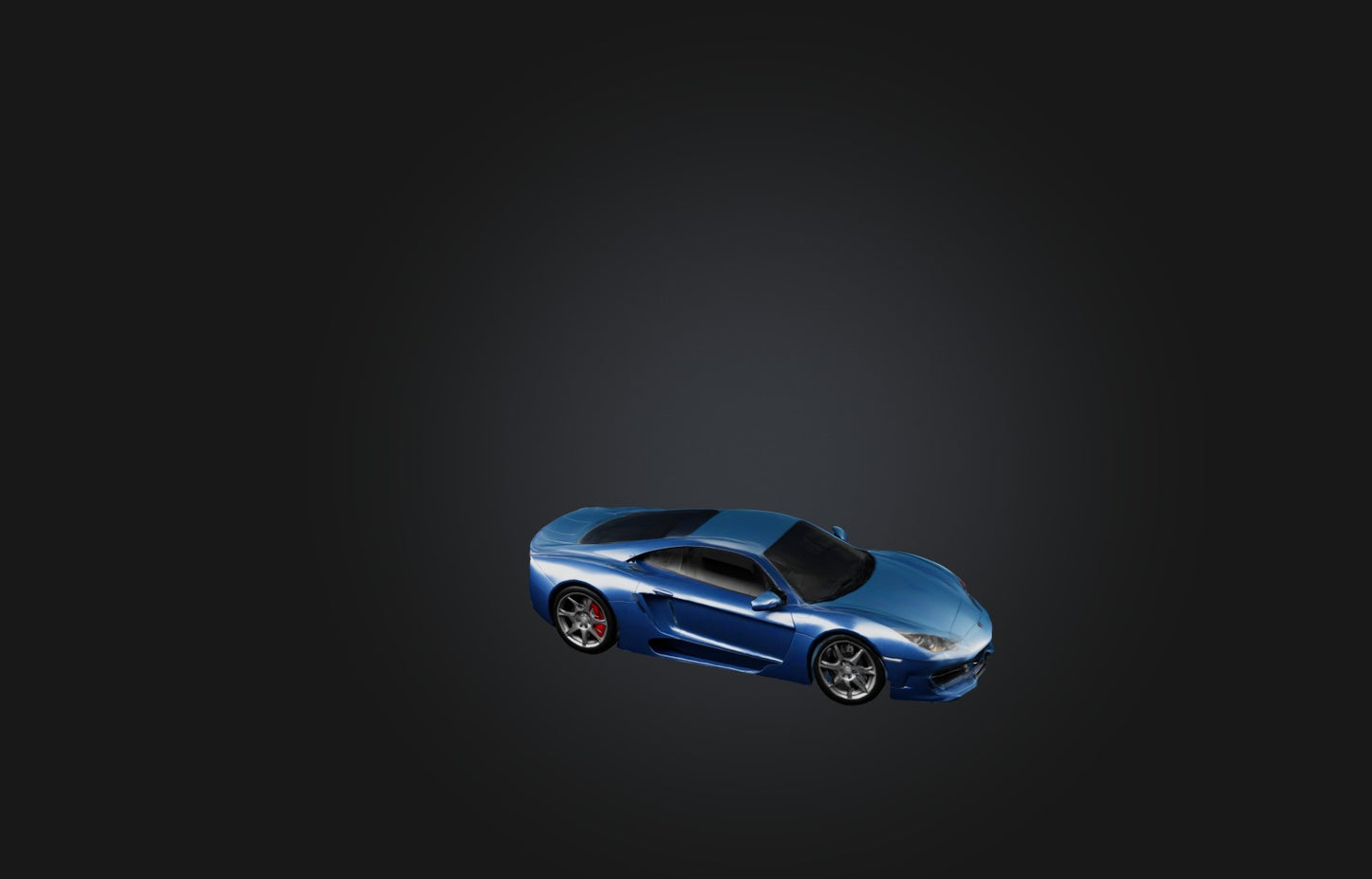 3D model Realistic Car VR / AR / low-poly