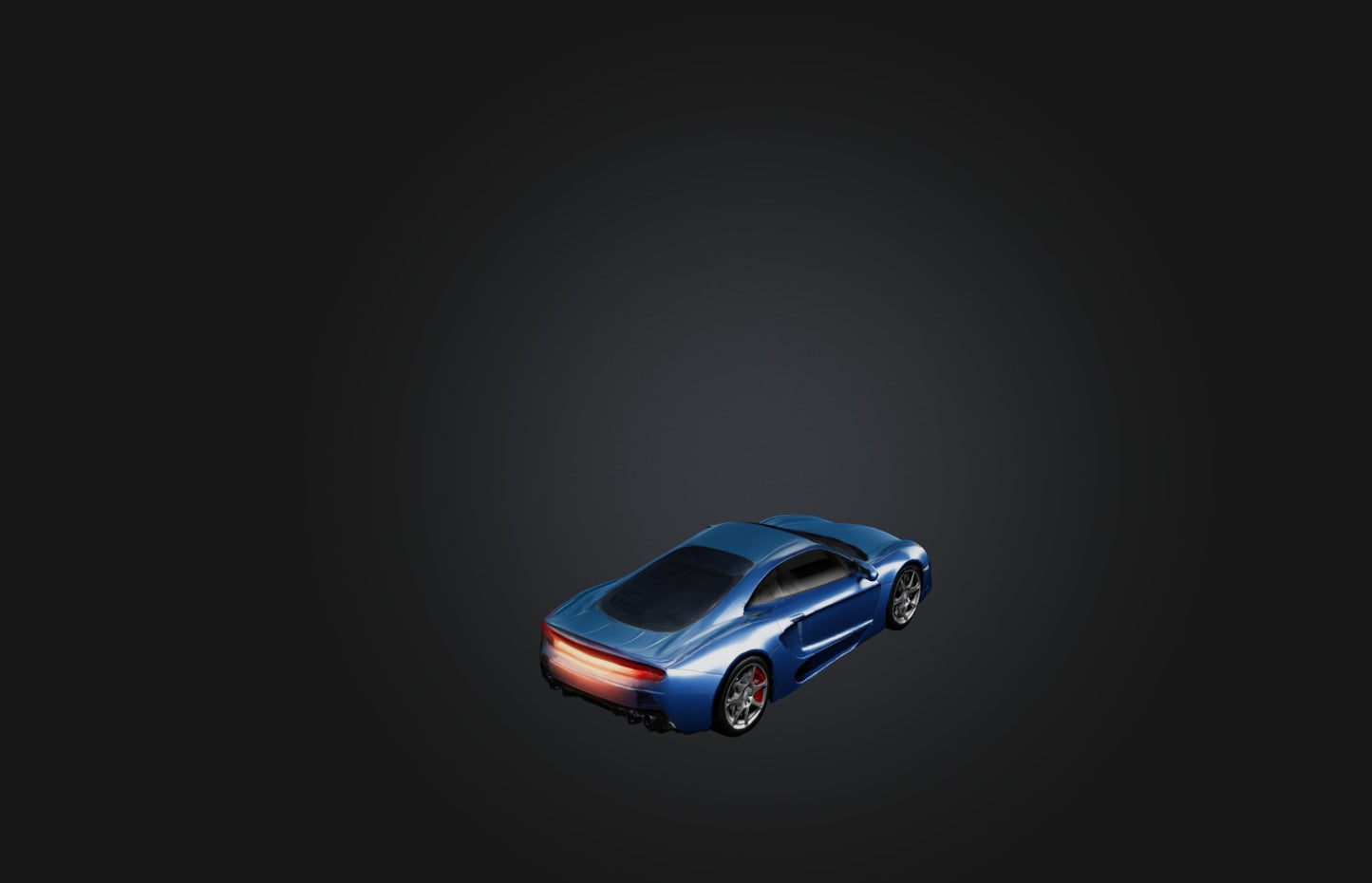 3D model Realistic Car VR / AR / low-poly