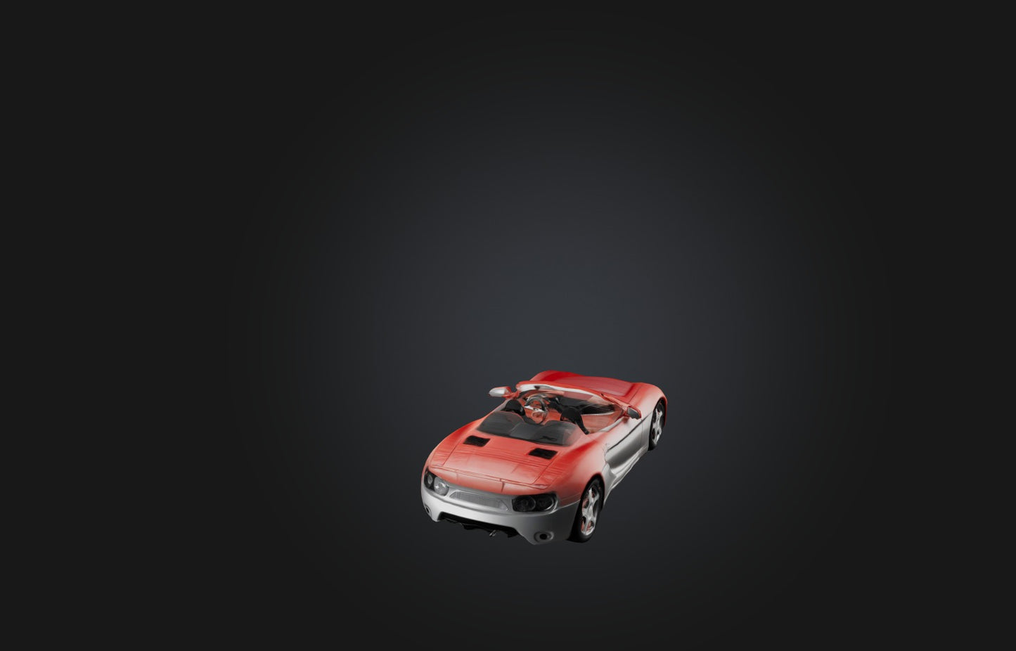 3D model Realistic Car Toy VR / AR / low-poly