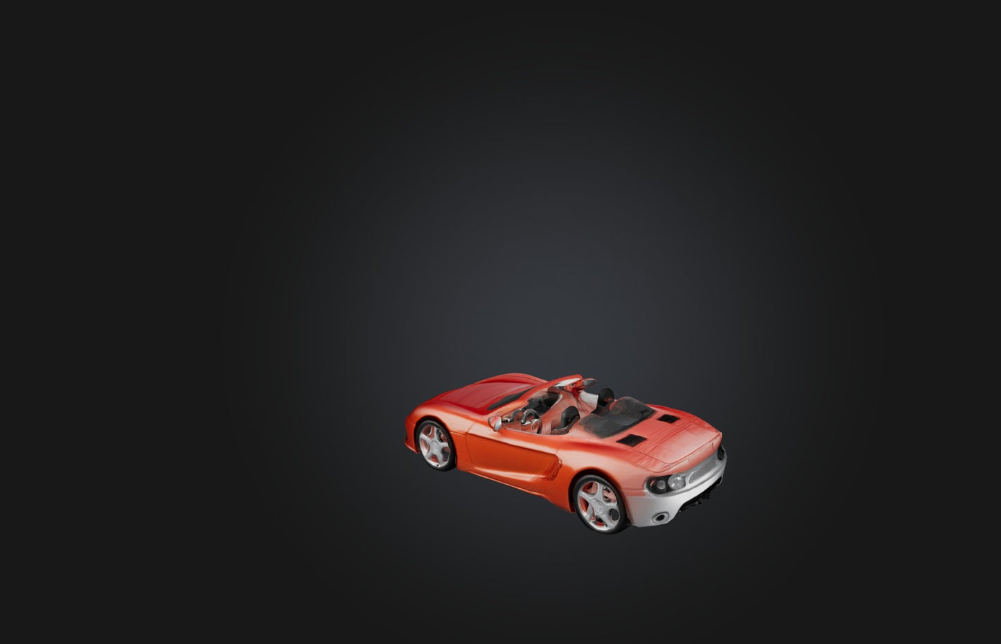 3D model Realistic Car Toy VR / AR / low-poly