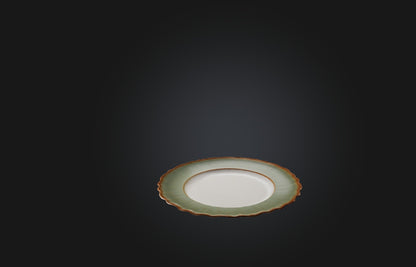 3D model Realistic Ceramic Dinner Plate VR / AR / low-poly