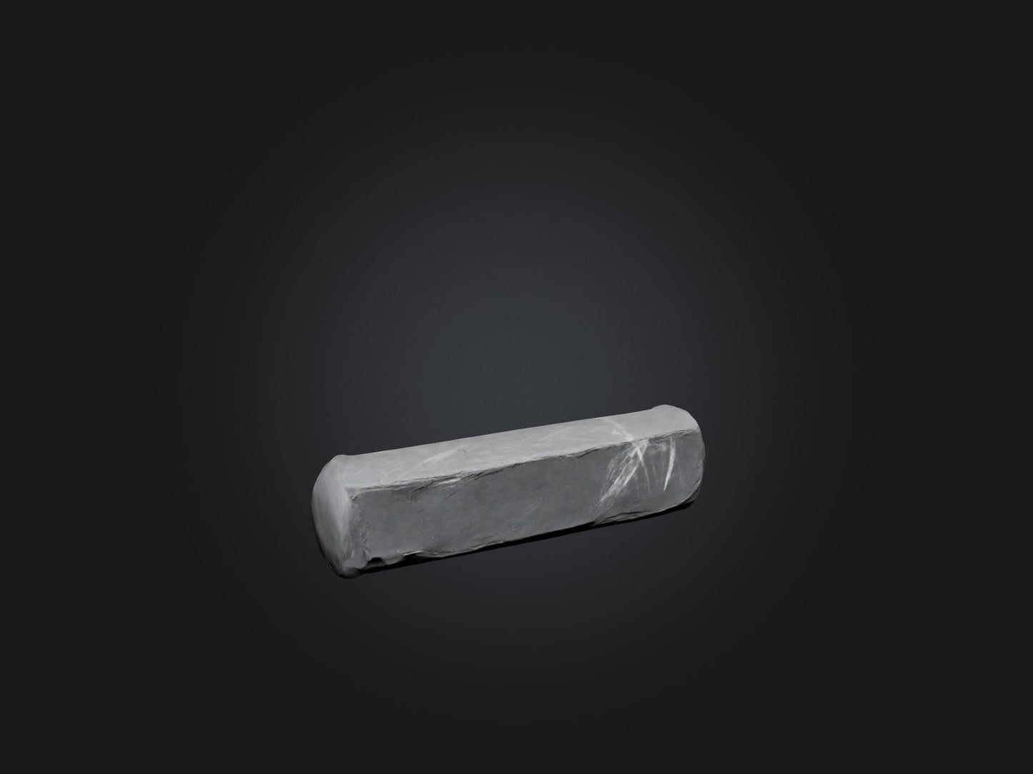 3D model Realistic Chalk Model VR / AR / low-poly