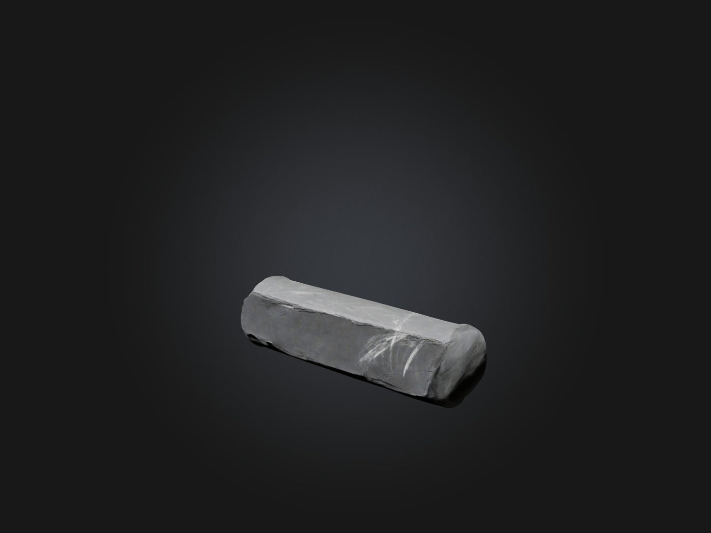 3D model Realistic Chalk Model VR / AR / low-poly