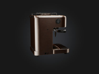 3D model Realistic Coffee Machine Model VR / AR / low-poly