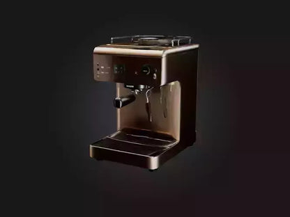 3D model Realistic Coffee Machine Model VR / AR / low-poly