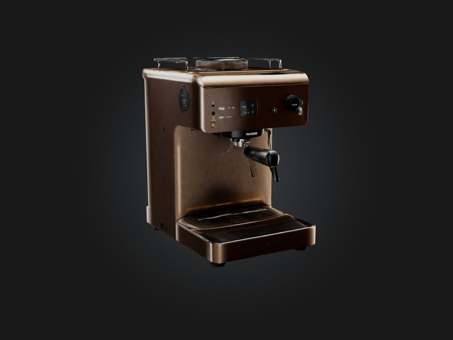 3D model Realistic Coffee Machine Model VR / AR / low-poly