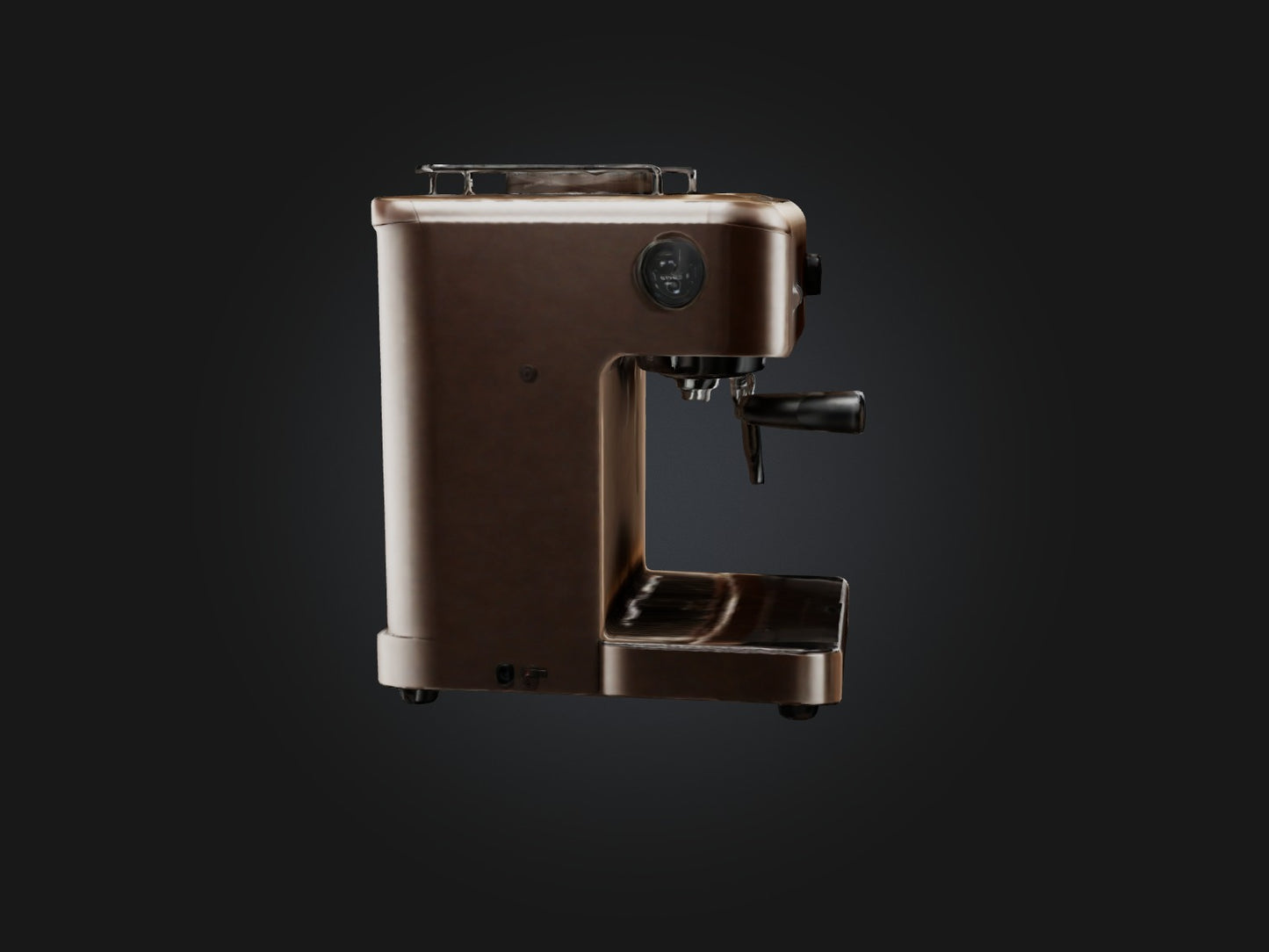 3D model Realistic Coffee Machine Model VR / AR / low-poly