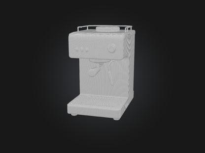 3D model Realistic Coffee Machine Model VR / AR / low-poly
