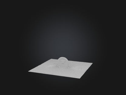 3D model Realistic Dungeon Model VR / AR / low-poly