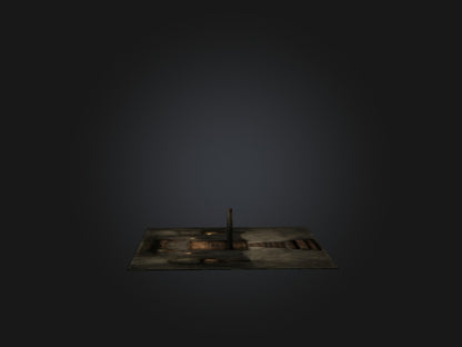 3D model Realistic Dungeon Model VR / AR / low-poly