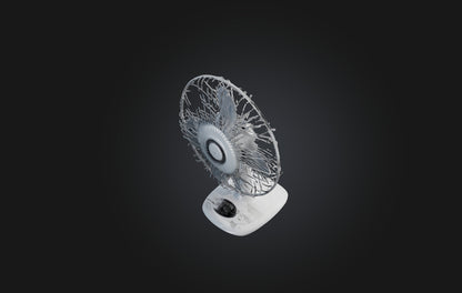 3D model Realistic Electric Fan VR / AR / low-poly