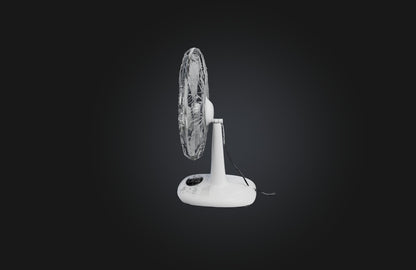 3D model Realistic Electric Fan VR / AR / low-poly
