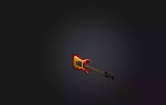 3D model Realistic Electric Guitar VR / AR / low-poly