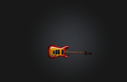 3D model Realistic Electric Guitar VR / AR / low-poly