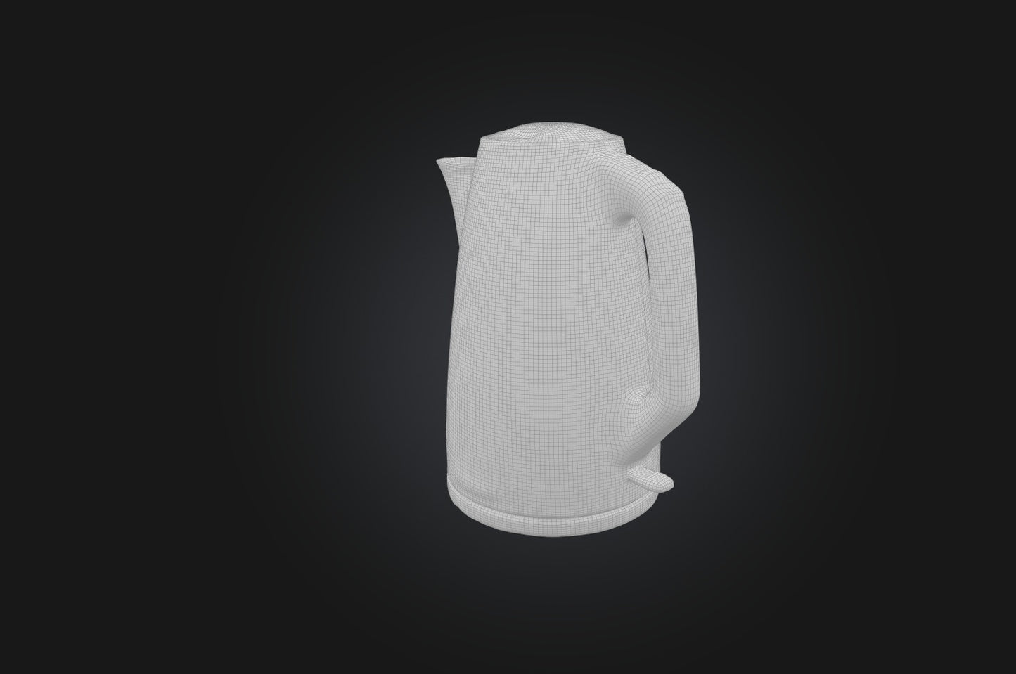 3D model Realistic Electric Kettle VR / AR / low-poly