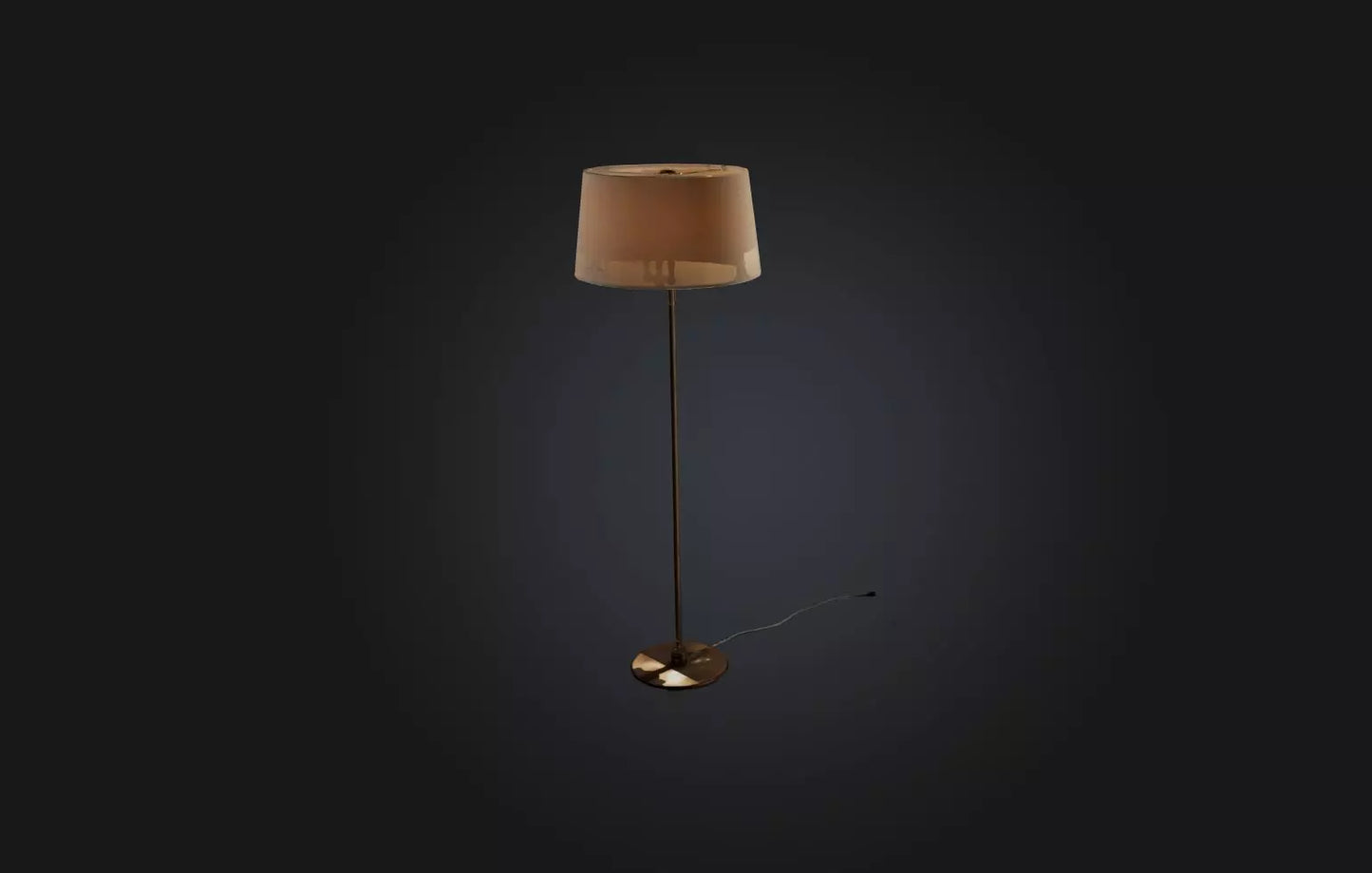 3D model Realistic Floor Lamp VR / AR / low-poly