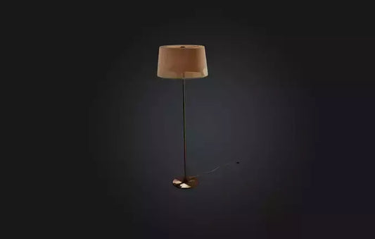 3D model Realistic Floor Lamp VR / AR / low-poly
