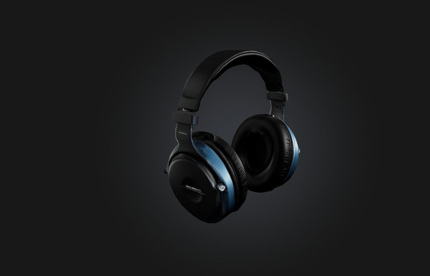 3D model Realistic Headphones VR / AR / low-poly