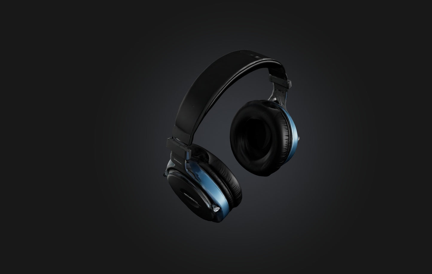 3D model Realistic Headphones VR / AR / low-poly