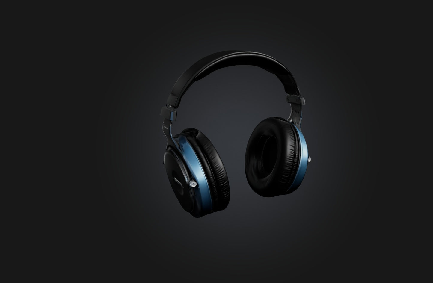 3D model Realistic Headphones VR / AR / low-poly