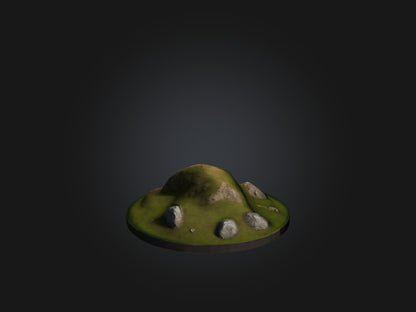 3D model Realistic Hill Model VR / AR / low-poly