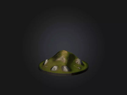 3D model Realistic Hill Model VR / AR / low-poly