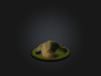 3D model Realistic Hill Model VR / AR / low-poly