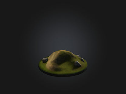 3D model Realistic Hill Model VR / AR / low-poly