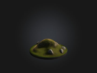 3D model Realistic Hill Model VR / AR / low-poly