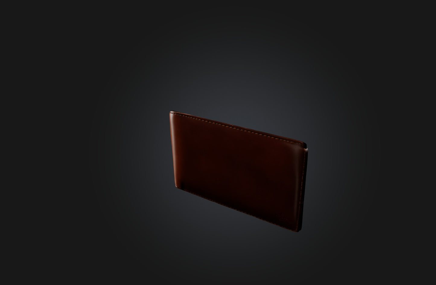 3D model Realistic Leather Wallet VR / AR / low-poly