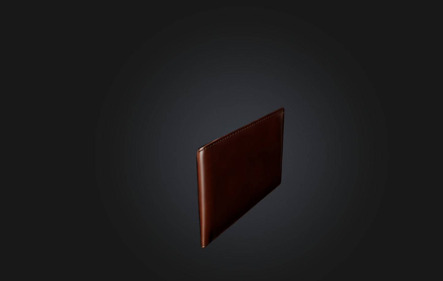 3D model Realistic Leather Wallet VR / AR / low-poly