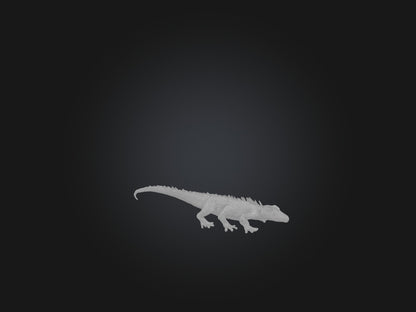 3D model Realistic Lizard Model VR / AR / low-poly
